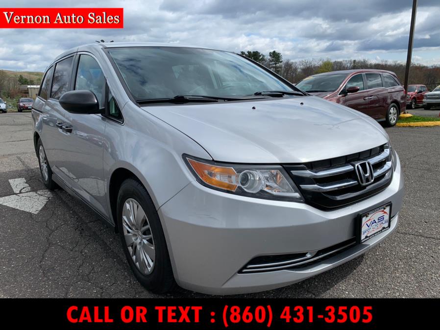 2015 Honda Odyssey 5dr LX, available for sale in Manchester, Connecticut | Vernon Auto Sale & Service. Manchester, Connecticut 2015 Honda Odyssey 5dr LX, available for sale in Manchester, Connecticut | Vernon Auto Sale & Service. Manchester, Connecticut