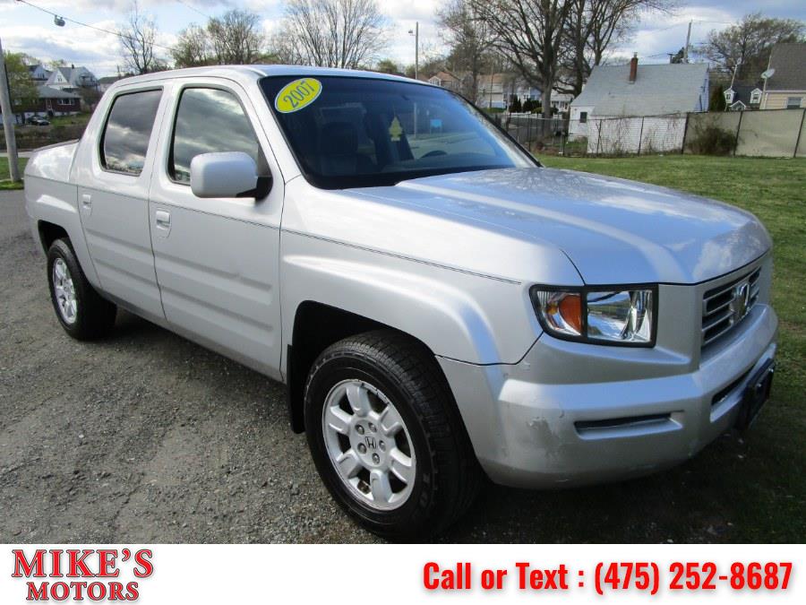 Used Honda Ridgeline 4WD Crew Cab RTL w/Leather & Navi 2007 | Mike's Motors LLC. Stratford, Connecticut Used Honda Ridgeline 4WD Crew Cab RTL w/Leather & Navi 2007 | Mike's Motors LLC. Stratford, Connecticut