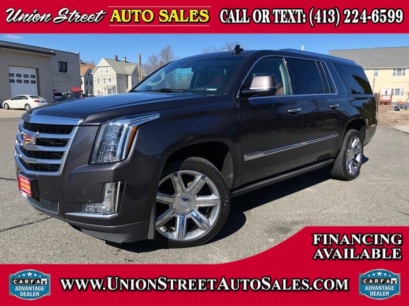 Used Cadillac Escalade ESV 4WD 4dr Premium Collection 2016 | Union Street Auto Sales. West Springfield, Massachusetts