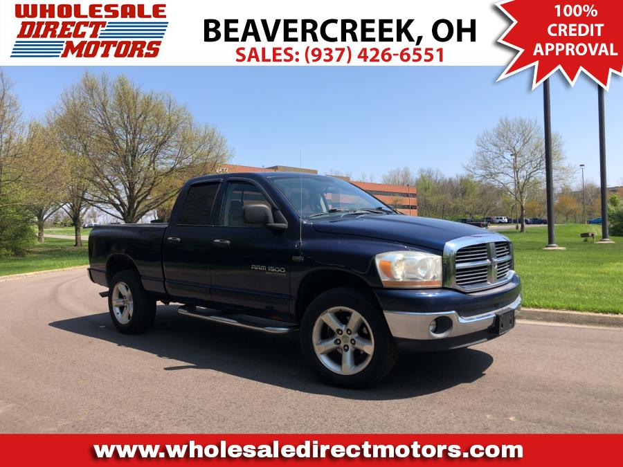 Used Dodge Ram 1500 4dr Quad Cab 140.5 4WD SLT 2006 | Wholesale Direct Motors. Beavercreek, Ohio Used Dodge Ram 1500 4dr Quad Cab 140.5 4WD SLT 2006 | Wholesale Direct Motors. Beavercreek, Ohio