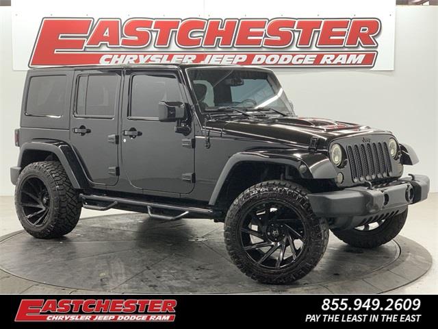 2018 Jeep Wrangler Jk Unlimited Sahara, available for sale in Bronx, New York | Eastchester Motor Cars. Bronx, New York