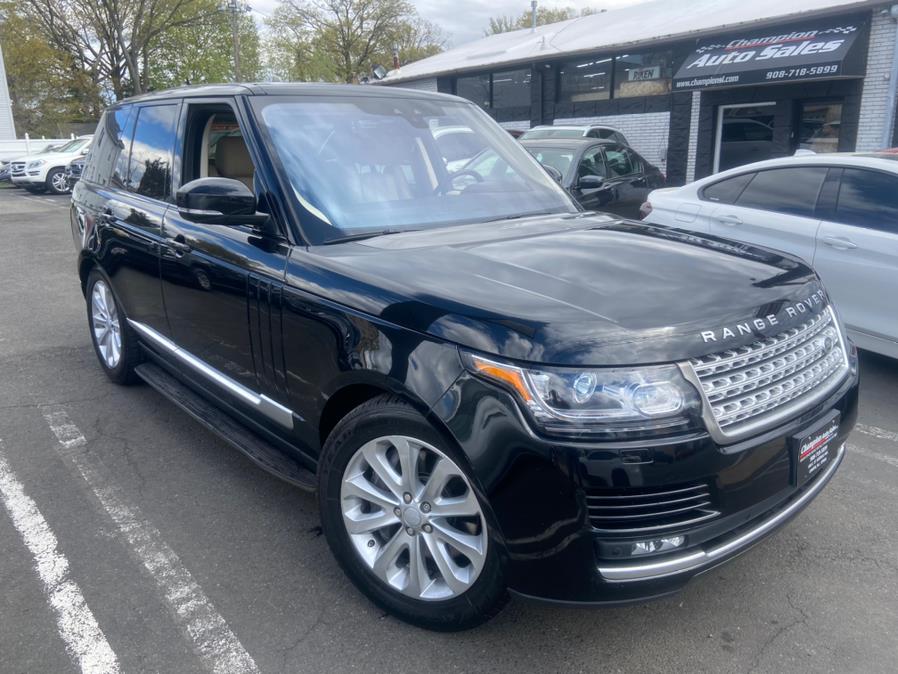 Used Land Rover Range Rover V6 Supercharged HSE SWB 2017 | Champion Used Auto Sales. Linden, New Jersey