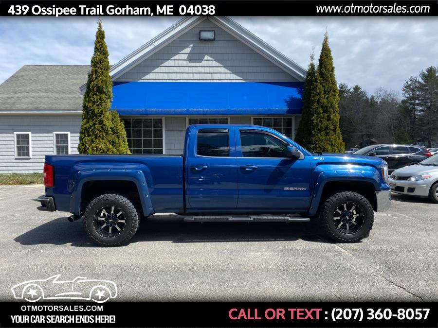 2017 GMC Sierra 1500 4WD Double Cab 143.5" SLE, available for sale in Gorham, Maine | Ossipee Trail Motor Sales. Gorham, Maine