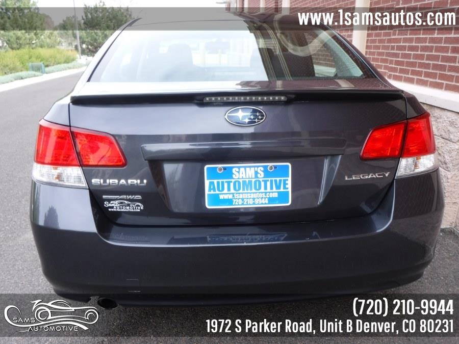 Used Subaru Legacy 4dr Sdn H4 Auto 2.5i Sport 2013 | Sam's Automotive. Denver, Colorado Used Subaru Legacy 4dr Sdn H4 Auto 2.5i Sport 2013 | Sam's Automotive. Denver, Colorado