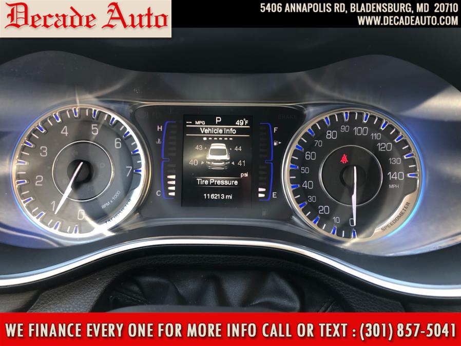 2015 Chrysler 200 4dr Sdn Limited FWD, available for sale in Bladensburg, Maryland | Decade Auto. Bladensburg, Maryland 2015 Chrysler 200 4dr Sdn Limited FWD, available for sale in Bladensburg, Maryland | Decade Auto. Bladensburg, Maryland