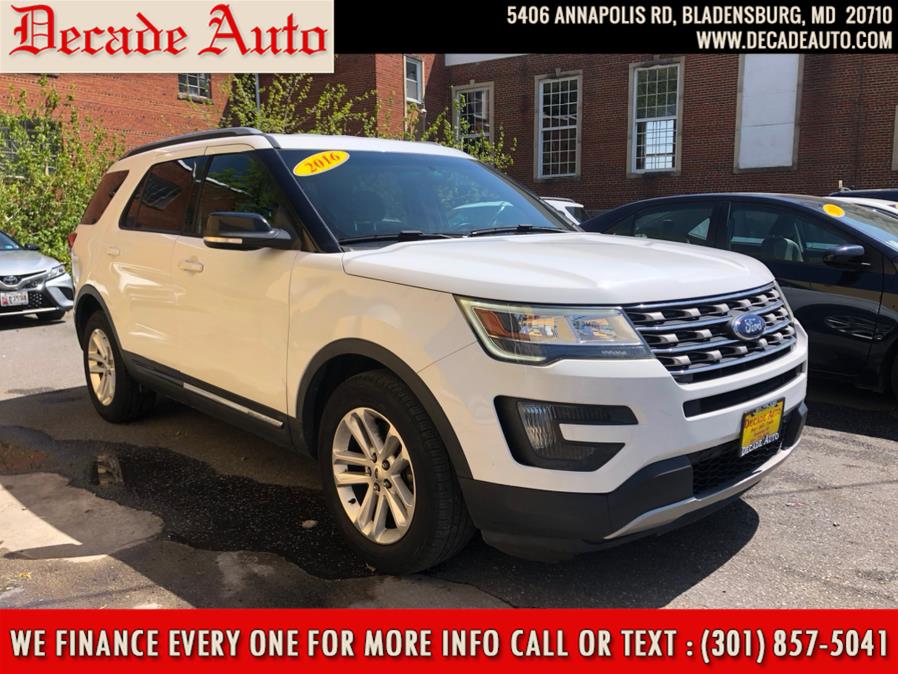 Used Ford Explorer FWD 4dr XLT 2016 | Decade Auto. Bladensburg, Maryland