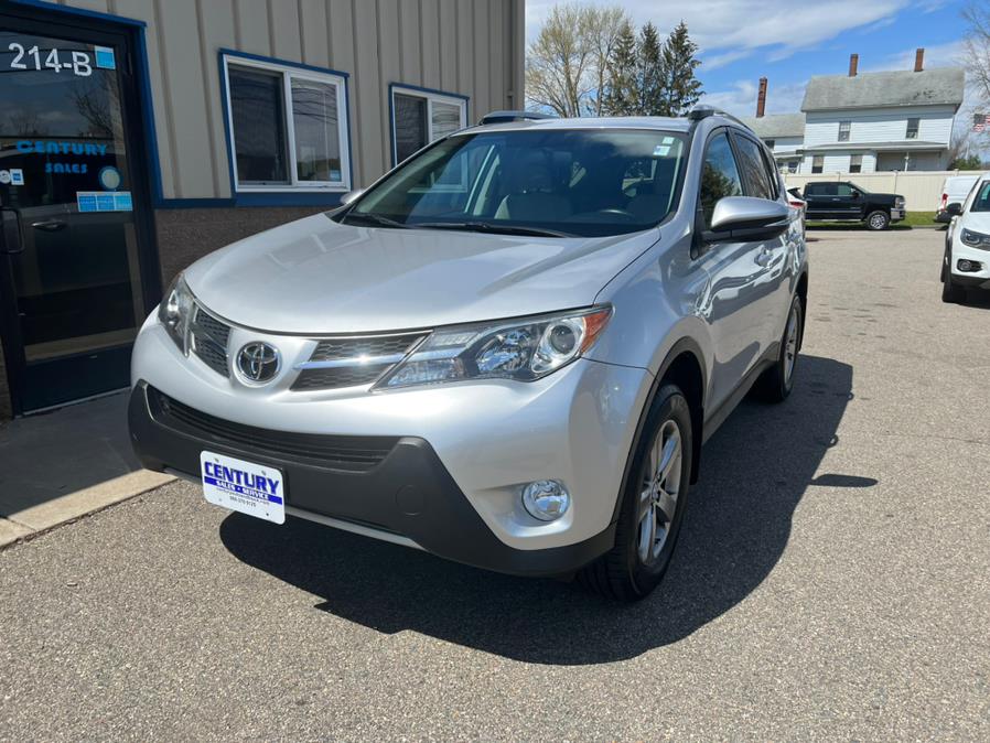 2015 Toyota RAV4 AWD 4dr XLE (Natl), available for sale in East Windsor, Connecticut | Century Auto And Truck. East Windsor, Connecticut