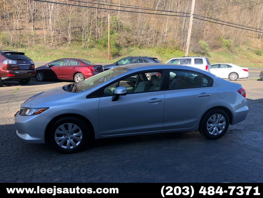 2012 Honda Civic Sdn 4dr Auto LX PZEV, available for sale in North Branford, Connecticut | LeeJ's Auto Sales & Service. North Branford, Connecticut 2012 Honda Civic Sdn 4dr Auto LX PZEV, available for sale in North Branford, Connecticut | LeeJ's Auto Sales & Service. North Branford, Connecticut