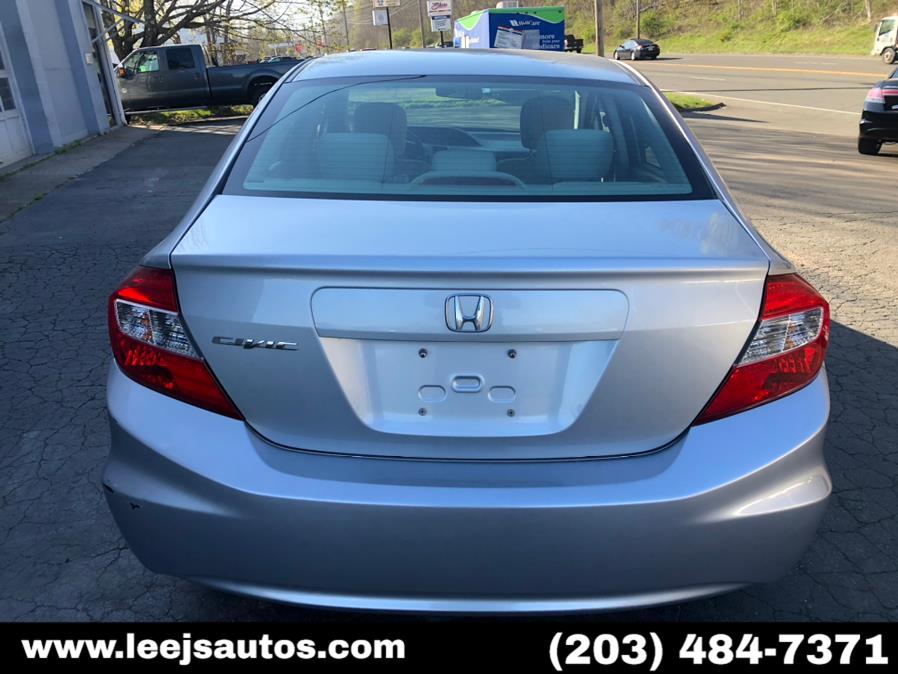 2012 Honda Civic Sdn 4dr Auto LX PZEV, available for sale in North Branford, Connecticut | LeeJ's Auto Sales & Service. North Branford, Connecticut 2012 Honda Civic Sdn 4dr Auto LX PZEV, available for sale in North Branford, Connecticut | LeeJ's Auto Sales & Service. North Branford, Connecticut