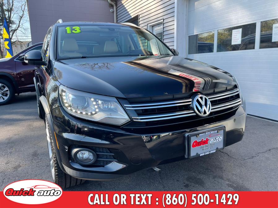 2013 Volkswagen Tiguan 4WD 4dr Auto SEL *Ltd Avail*, available for sale in Bristol, Connecticut | Quick Auto LLC. Bristol, Connecticut