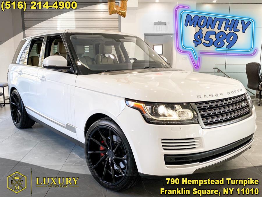 Used Land Rover Range Rover 4WD 4dr 2016 | Luxury Motor Club. Franklin Square, New York Used Land Rover Range Rover 4WD 4dr 2016 | Luxury Motor Club. Franklin Square, New York