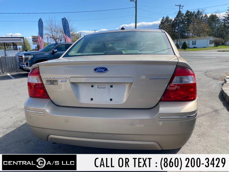 2007 Ford Five Hundred 4dr Sdn Limited AWD, available for sale in East Windsor, Connecticut | Central A/S LLC. East Windsor, Connecticut 2007 Ford Five Hundred 4dr Sdn Limited AWD, available for sale in East Windsor, Connecticut | Central A/S LLC. East Windsor, Connecticut
