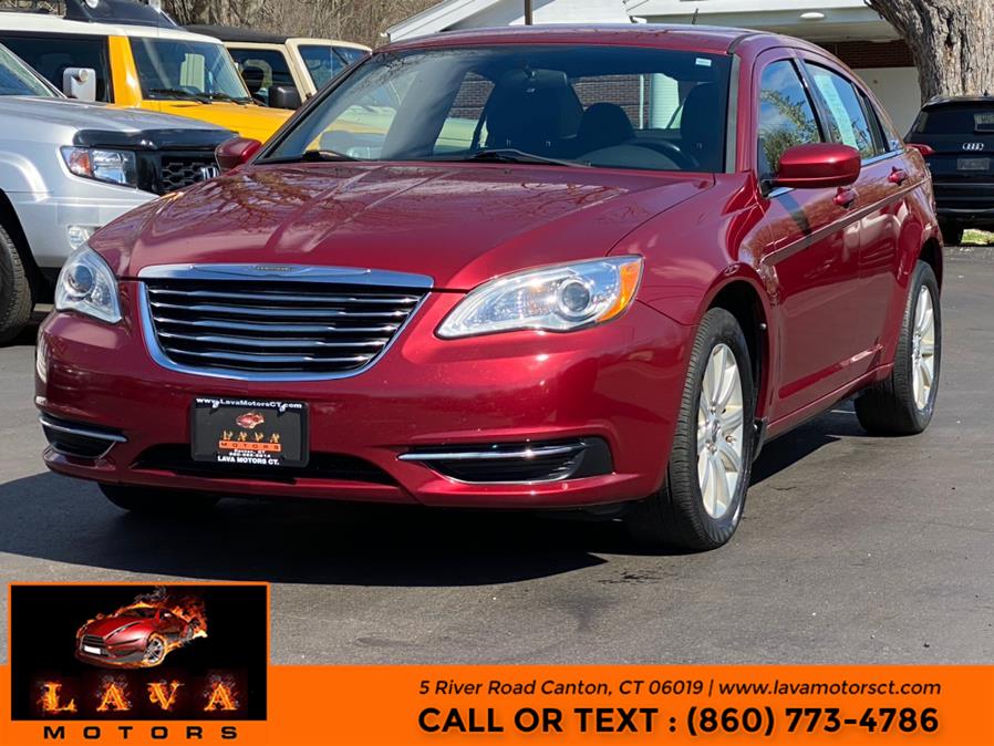 2013 Chrysler 200 4dr Sdn Touring, available for sale in Canton, Connecticut | Lava Motors. Canton, Connecticut