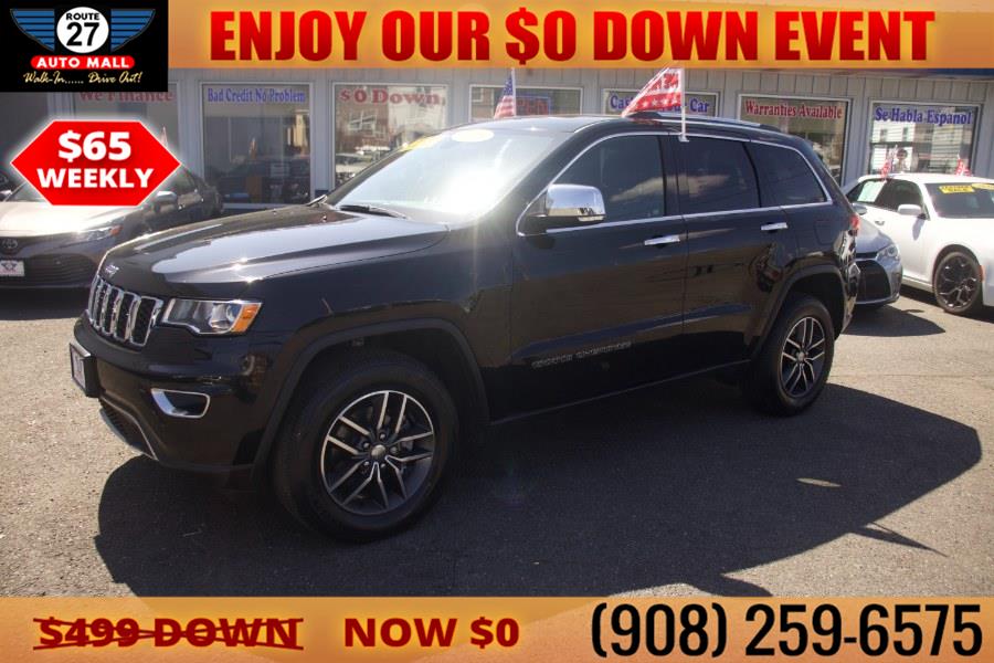 Used Jeep Grand Cherokee Limited 4x4 2018 | Route 27 Auto Mall. Linden, New Jersey
