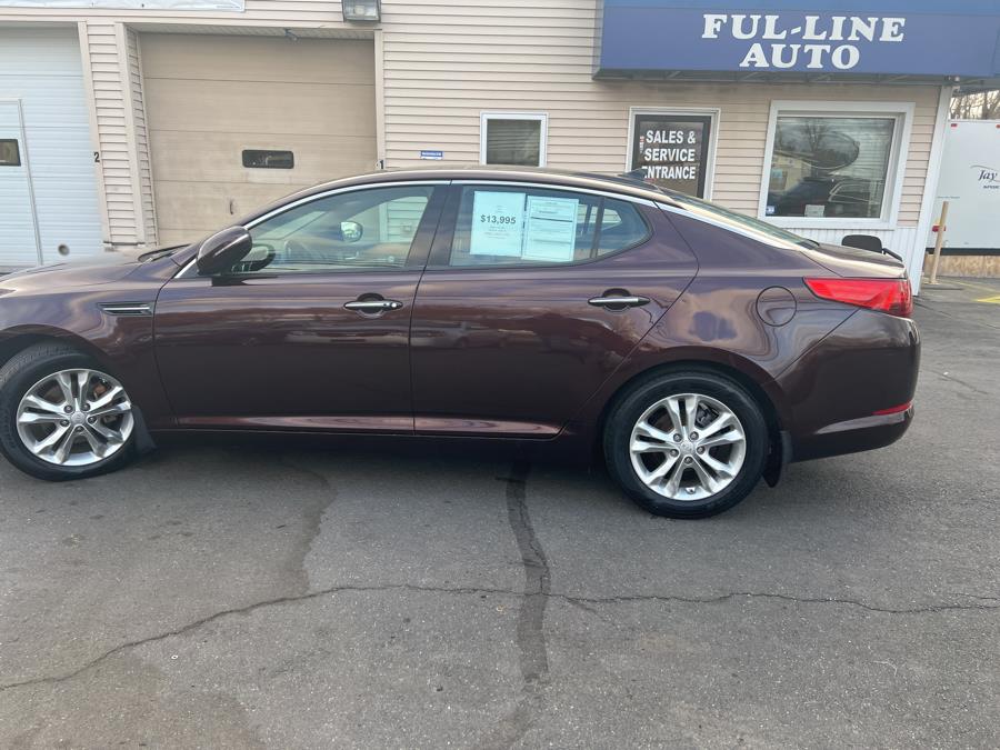 2012 Kia Optima 4dr Sdn 2.4L Auto EX, available for sale in South Windsor , Connecticut | Ful-line Auto LLC. South Windsor , Connecticut 2012 Kia Optima 4dr Sdn 2.4L Auto EX, available for sale in South Windsor , Connecticut | Ful-line Auto LLC. South Windsor , Connecticut