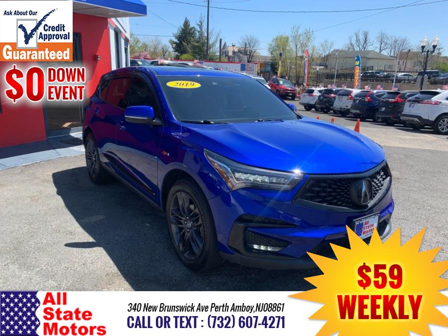 2019 Acura RDX AWD w/A-Spec Pkg, available for sale in Perth Amboy, New Jersey | All State Motor Inc. Perth Amboy, New Jersey 2019 Acura RDX AWD w/A-Spec Pkg, available for sale in Perth Amboy, New Jersey | All State Motor Inc. Perth Amboy, New Jersey
