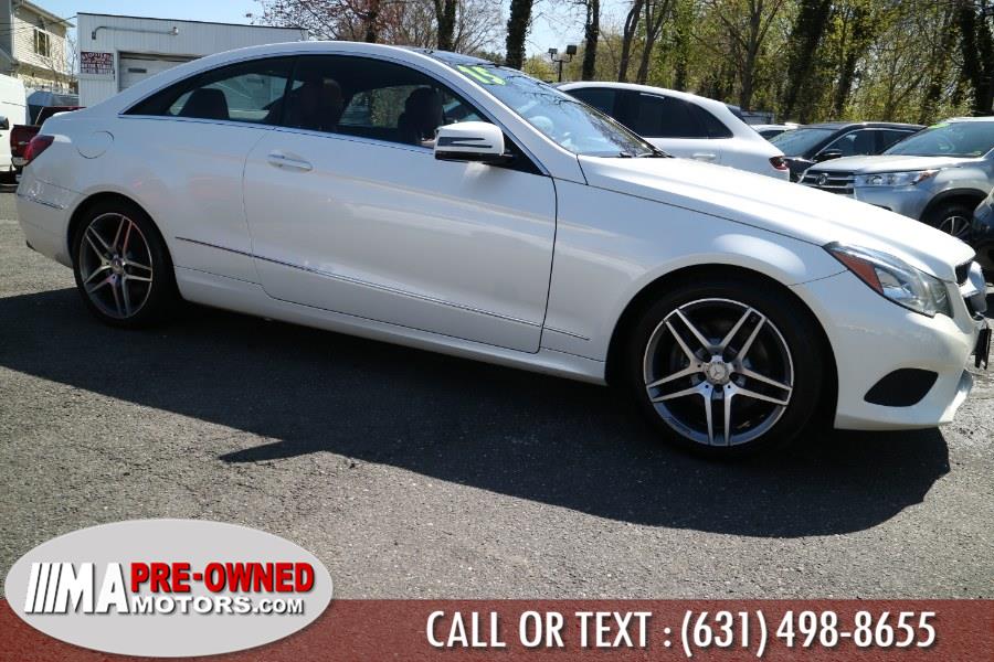 2015 Mercedes-Benz E-Class 2dr Cpe E 400 4MATIC, available for sale in Huntington Station, New York | M & A Motors. Huntington Station, New York 2015 Mercedes-Benz E-Class 2dr Cpe E 400 4MATIC, available for sale in Huntington Station, New York | M & A Motors. Huntington Station, New York