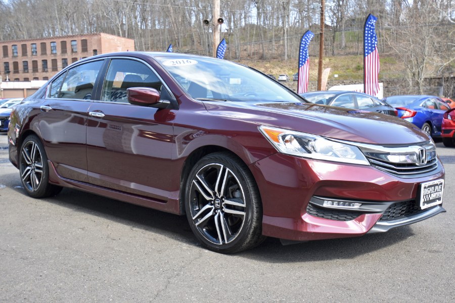 Used Honda Accord Sedan 4dr I4 CVT Sport 2016 | Highline Car Connection. Waterbury, Connecticut Used Honda Accord Sedan 4dr I4 CVT Sport 2016 | Highline Car Connection. Waterbury, Connecticut