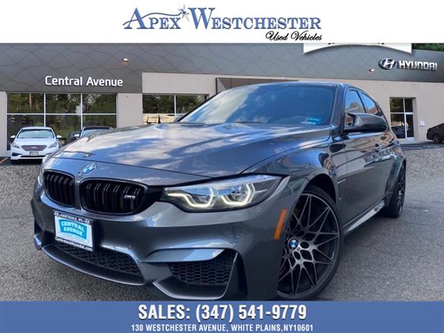 2018 BMW M3 Competition, available for sale in White Plains, New York | Apex Westchester Used Vehicles. White Plains, New York