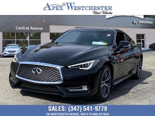 2018 Infiniti Q60 3.0t LUXE, available for sale in White Plains, New York | Apex Westchester Used Vehicles. White Plains, New York