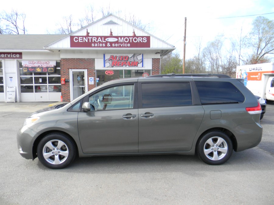 2012 Toyota Sienna 5dr 7-Pass Van V6 LE FWD, available for sale in Southborough, Massachusetts | M&M Vehicles Inc dba Central Motors. Southborough, Massachusetts 2012 Toyota Sienna 5dr 7-Pass Van V6 LE FWD, available for sale in Southborough, Massachusetts | M&M Vehicles Inc dba Central Motors. Southborough, Massachusetts