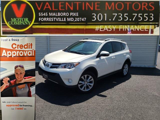 2014 Toyota Rav4 Limited, available for sale in Forestville, Maryland | Valentine Motor Company. Forestville, Maryland