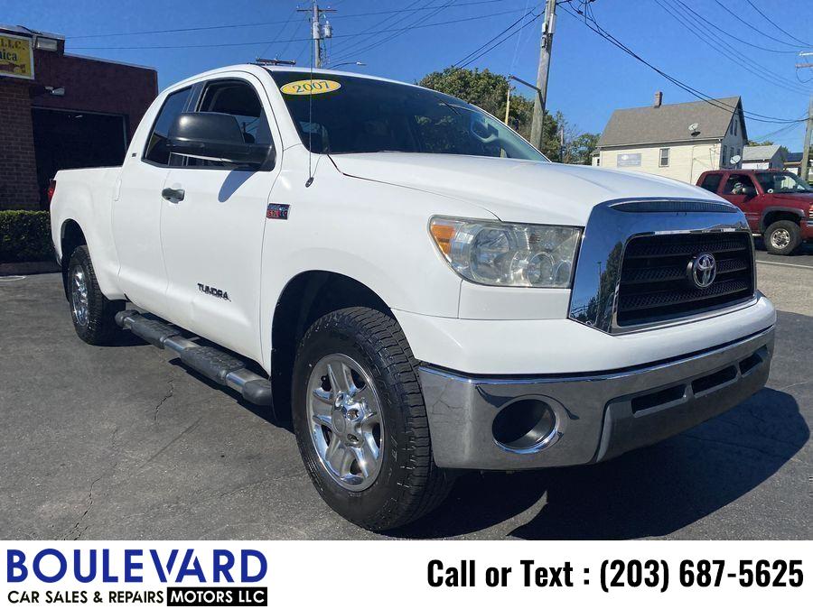 2007 Toyota Tundra Double Cab SR5 Pickup 4D 6 1/2 ft, available for sale in New Haven, Connecticut | Boulevard Motors LLC. New Haven, Connecticut