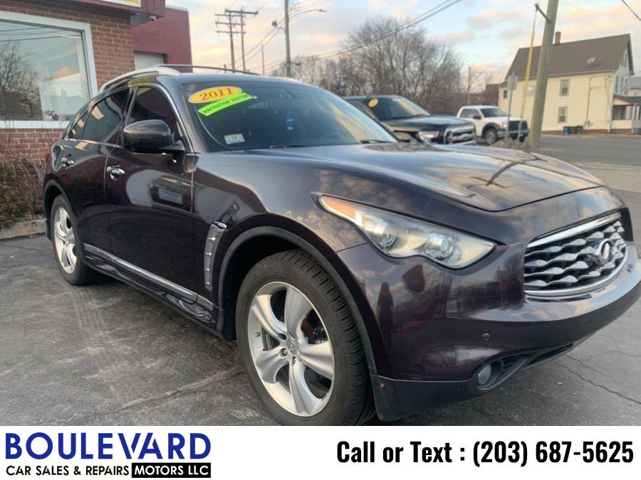 2011 Infiniti Fx FX35 Sport Utility 4D, available for sale in New Haven, Connecticut | Boulevard Motors LLC. New Haven, Connecticut