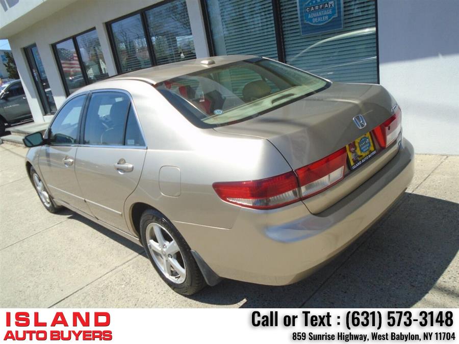 2004 Honda Accord EX w/Leather 4dr Sedan, available for sale in West Babylon, New York | Island Auto Buyers. West Babylon, New York 2004 Honda Accord EX w/Leather 4dr Sedan, available for sale in West Babylon, New York | Island Auto Buyers. West Babylon, New York