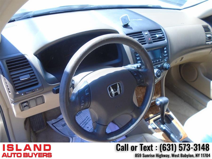 2004 Honda Accord EX w/Leather 4dr Sedan, available for sale in West Babylon, New York | Island Auto Buyers. West Babylon, New York 2004 Honda Accord EX w/Leather 4dr Sedan, available for sale in West Babylon, New York | Island Auto Buyers. West Babylon, New York