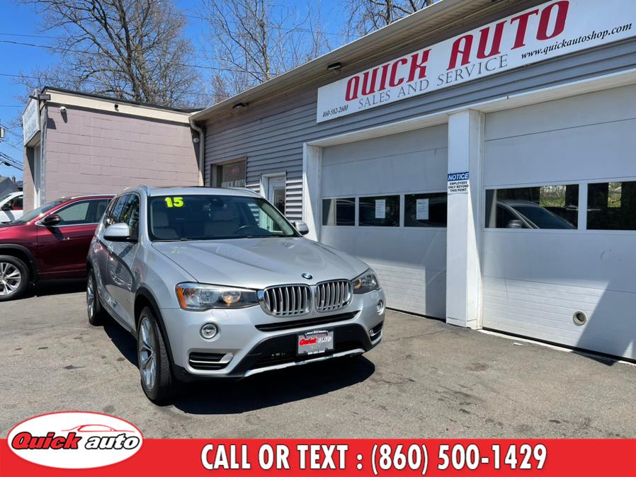 Used BMW X3 AWD 4dr xDrive28i 2015 | Quick Auto LLC. Bristol, Connecticut Used BMW X3 AWD 4dr xDrive28i 2015 | Quick Auto LLC. Bristol, Connecticut
