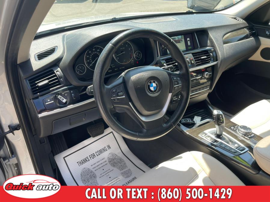 Used BMW X3 AWD 4dr xDrive28i 2015 | Quick Auto LLC. Bristol, Connecticut Used BMW X3 AWD 4dr xDrive28i 2015 | Quick Auto LLC. Bristol, Connecticut