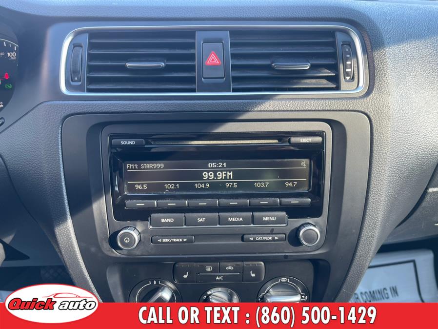 Used Volkswagen Jetta Sedan 4dr Auto SE PZEV 2012 | Quick Auto LLC. Bristol, Connecticut Used Volkswagen Jetta Sedan 4dr Auto SE PZEV 2012 | Quick Auto LLC. Bristol, Connecticut