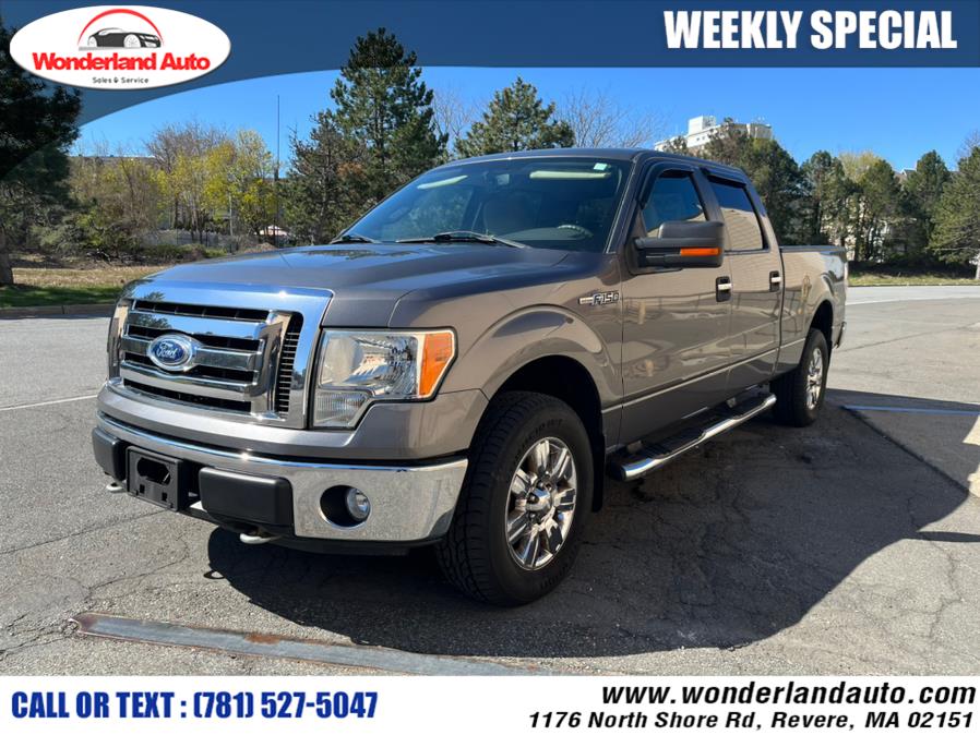 2009 Ford F-150 4WD SuperCrew 157" XLT, available for sale in Revere, Massachusetts | Wonderland Auto. Revere, Massachusetts