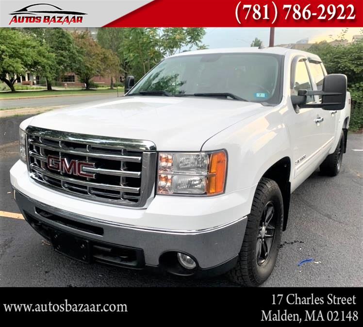 2011 GMC Sierra 1500 4WD Crew Cab 143.5" SLE, available for sale in Malden, Massachusetts | Auto Bazaar. Malden, Massachusetts 2011 GMC Sierra 1500 4WD Crew Cab 143.5" SLE, available for sale in Malden, Massachusetts | Auto Bazaar. Malden, Massachusetts