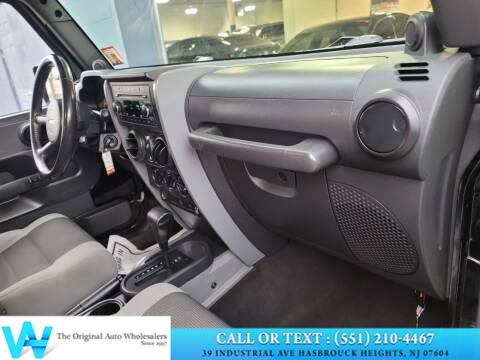 2007 Jeep Wrangler 4WD 4dr Unlimited X, available for sale in Lodi, New Jersey | AW Auto & Truck Wholesalers, Inc. Lodi, New Jersey 2007 Jeep Wrangler 4WD 4dr Unlimited X, available for sale in Lodi, New Jersey | AW Auto & Truck Wholesalers, Inc. Lodi, New Jersey