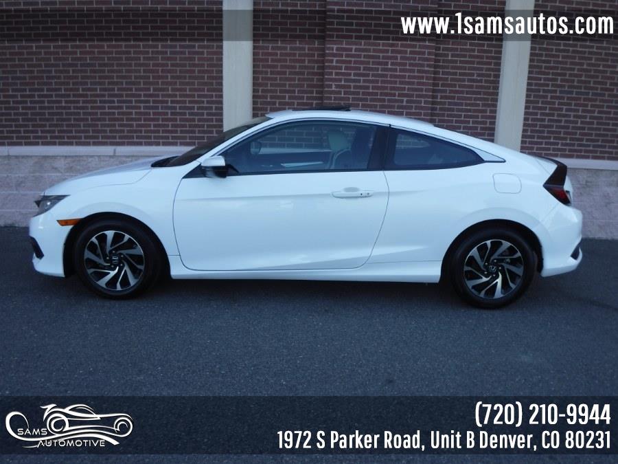 2016 Honda Civic Coupe 2dr CVT LX-P, available for sale in Denver, Colorado | Sam's Automotive. Denver, Colorado 2016 Honda Civic Coupe 2dr CVT LX-P, available for sale in Denver, Colorado | Sam's Automotive. Denver, Colorado