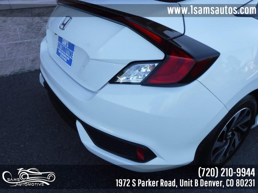 2016 Honda Civic Coupe 2dr CVT LX-P, available for sale in Denver, Colorado | Sam's Automotive. Denver, Colorado 2016 Honda Civic Coupe 2dr CVT LX-P, available for sale in Denver, Colorado | Sam's Automotive. Denver, Colorado