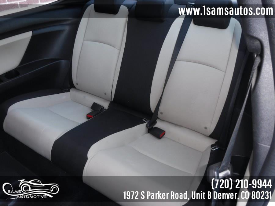 2016 Honda Civic Coupe 2dr CVT LX-P, available for sale in Denver, Colorado | Sam's Automotive. Denver, Colorado 2016 Honda Civic Coupe 2dr CVT LX-P, available for sale in Denver, Colorado | Sam's Automotive. Denver, Colorado