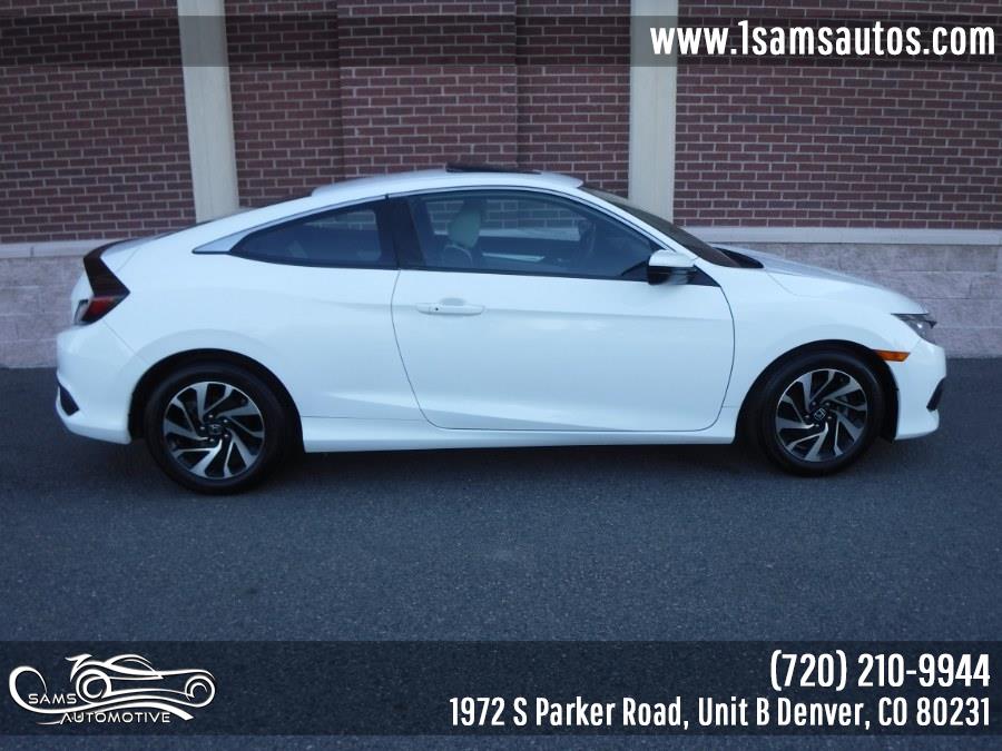 2016 Honda Civic Coupe 2dr CVT LX-P, available for sale in Denver, Colorado | Sam's Automotive. Denver, Colorado 2016 Honda Civic Coupe 2dr CVT LX-P, available for sale in Denver, Colorado | Sam's Automotive. Denver, Colorado