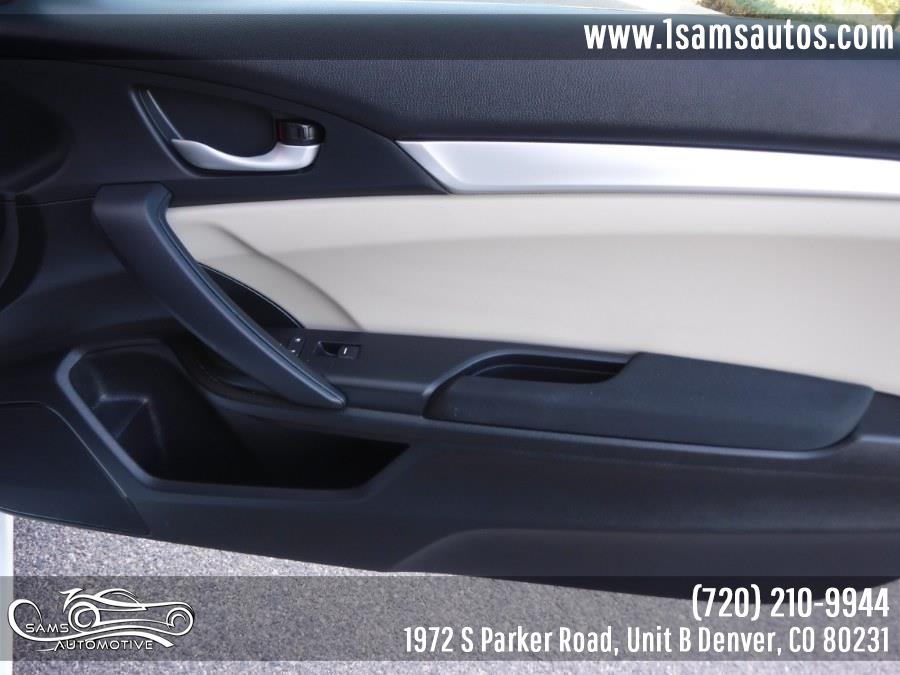 2016 Honda Civic Coupe 2dr CVT LX-P, available for sale in Denver, Colorado | Sam's Automotive. Denver, Colorado 2016 Honda Civic Coupe 2dr CVT LX-P, available for sale in Denver, Colorado | Sam's Automotive. Denver, Colorado
