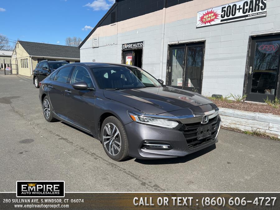 2018 Honda Accord Hybrid Touring Sedan, available for sale in S.Windsor, Connecticut | Empire Auto Wholesalers. S.Windsor, Connecticut