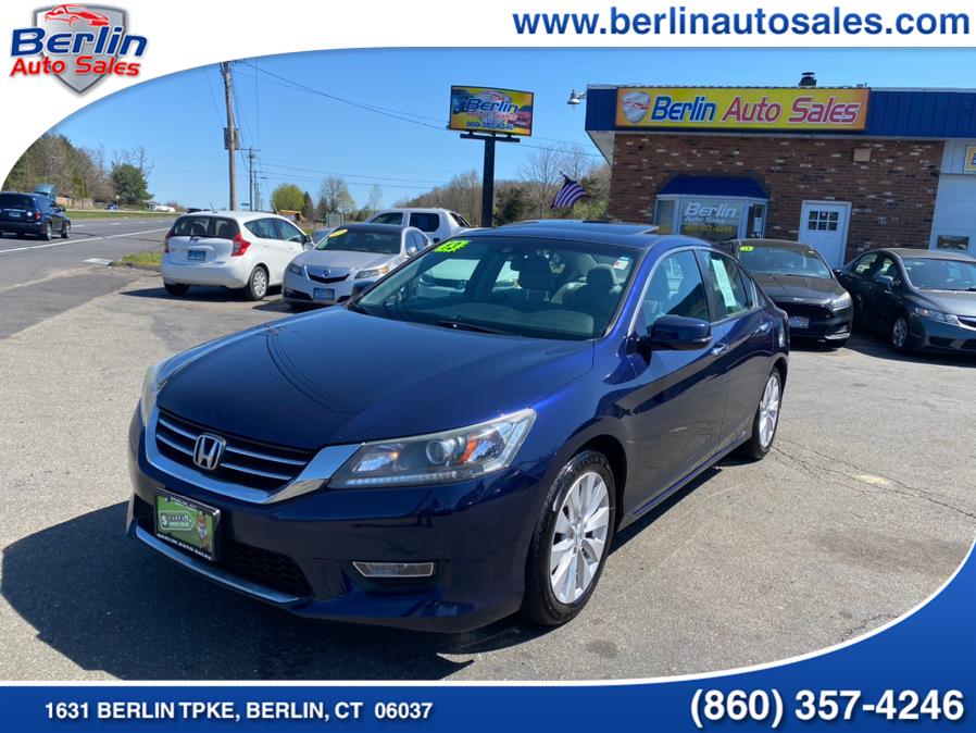 Used Honda Accord Sdn 4dr I4 CVT EX-L 2013 | Berlin Auto Sales LLC. Berlin, Connecticut