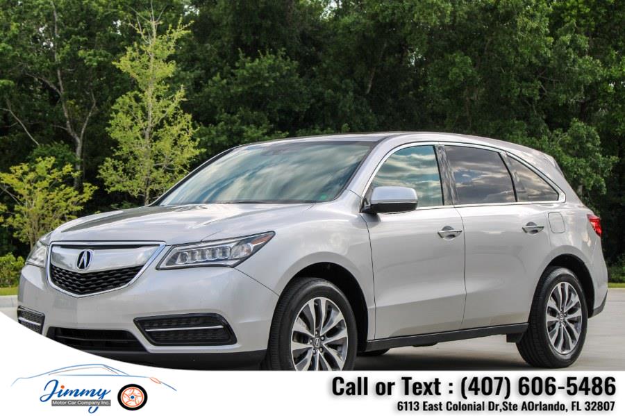 Used Acura MDX FWD 4dr Tech Pkg 2015 | Jimmy Motor Car Company Inc. Orlando, Florida