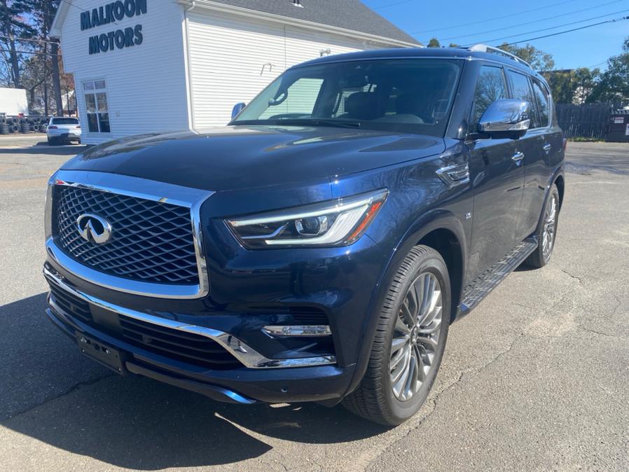 2019 INFINITI QX80 LUXE AWD, available for sale in Agawam, Massachusetts | Malkoon Motors. Agawam, Massachusetts 2019 INFINITI QX80 LUXE AWD, available for sale in Agawam, Massachusetts | Malkoon Motors. Agawam, Massachusetts