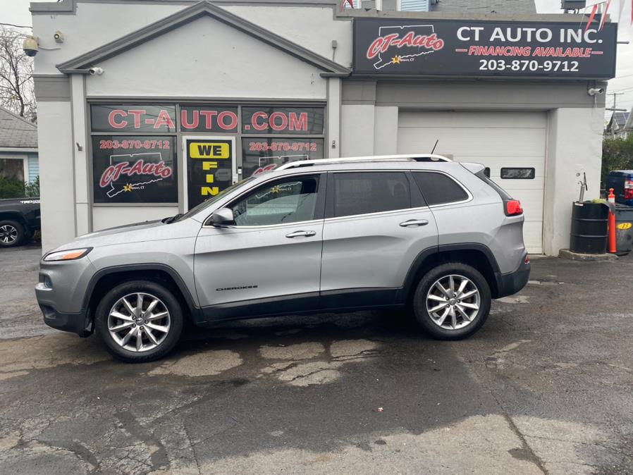 2014 Jeep Cherokee 4WD 4dr Limited, available for sale in Bridgeport, Connecticut | CT Auto. Bridgeport, Connecticut