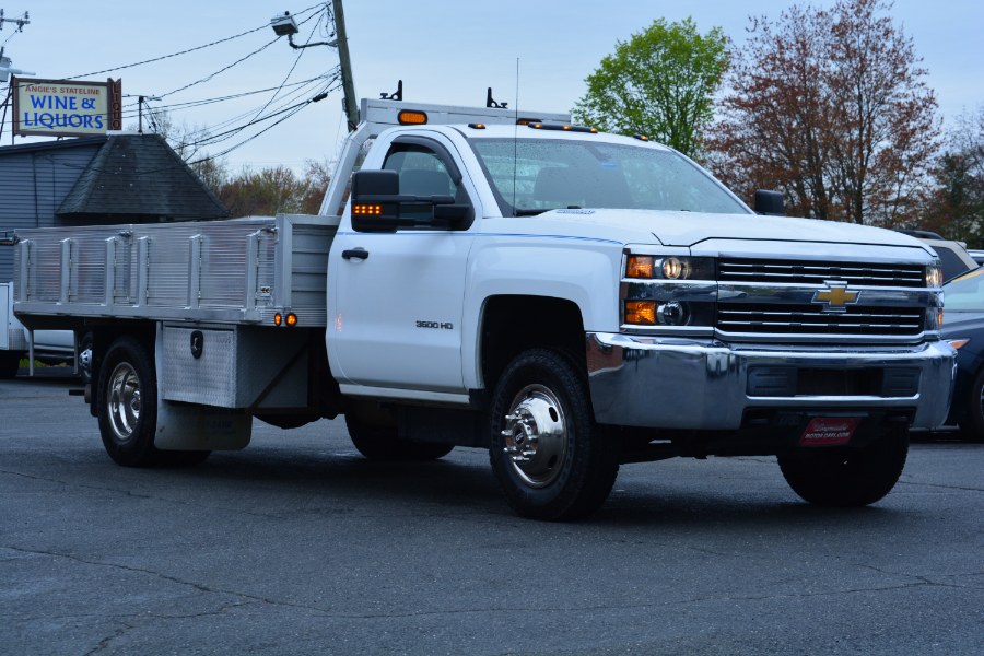 2015 Chevrolet Silverado 3500HD Built After Aug 14 2WD Reg Cab 162" WB, 83.58" CA WT, available for sale in ENFIELD, Connecticut | Longmeadow Motor Cars. ENFIELD, Connecticut