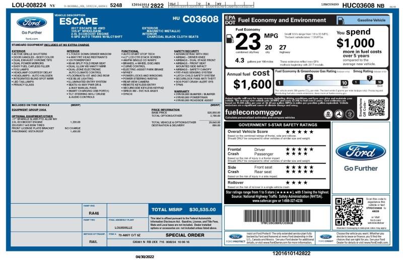 Used Ford Escape SE 2017 | Car Revolution. Maple Shade, New Jersey Used Ford Escape SE 2017 | Car Revolution. Maple Shade, New Jersey