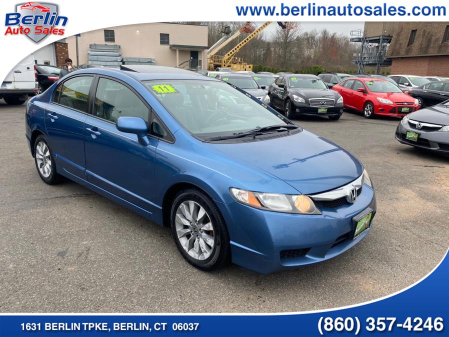 2011 Honda Civic Sdn 4dr Auto EX, available for sale in Berlin, Connecticut | Berlin Auto Sales LLC. Berlin, Connecticut 2011 Honda Civic Sdn 4dr Auto EX, available for sale in Berlin, Connecticut | Berlin Auto Sales LLC. Berlin, Connecticut