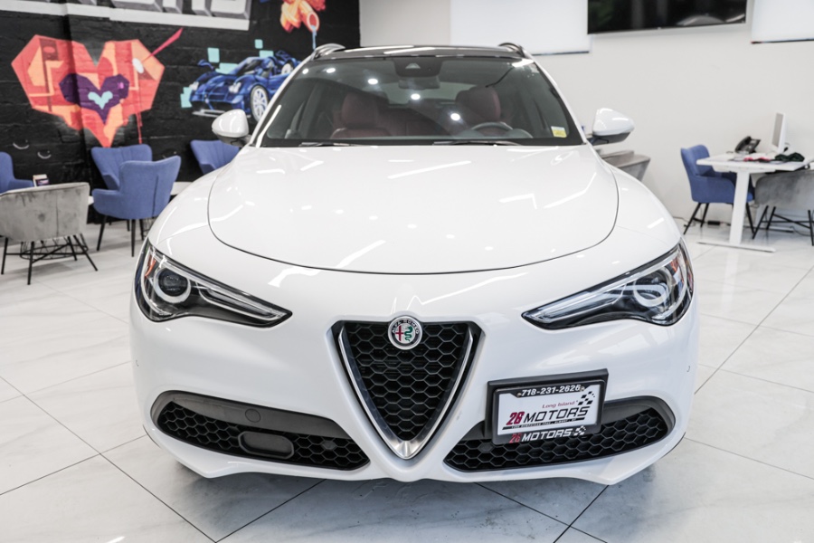 2018 Alfa Romeo Stelvio Ti Sport AWD, available for sale in ELMONT, New York | 26 Motors Long Island. ELMONT, New York 2018 Alfa Romeo Stelvio Ti Sport AWD, available for sale in ELMONT, New York | 26 Motors Long Island. ELMONT, New York